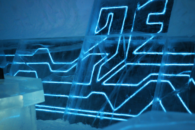 Illustration for article titled I Want To Stay At This Tron Hotel Room Inside An Ice Hotel
